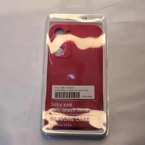 Samsung Galaxy S23+ Red Silicone Case